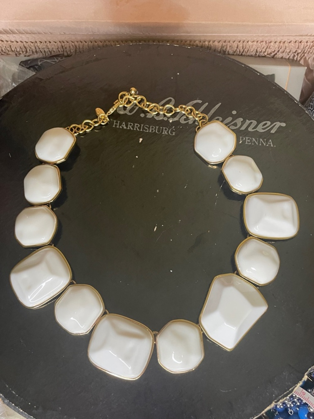 Kenneth J Lane 1990’s Lucite Necklace
